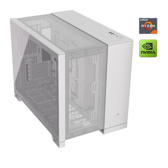 PC Gaming | Corsair 2500D blanc - Ryzen 7600X - RTX 4070 Ti | 1440p