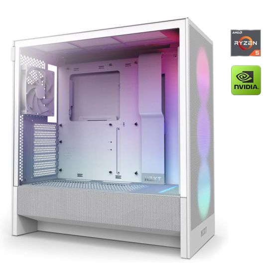 PC Gaming Full White | NZXT...