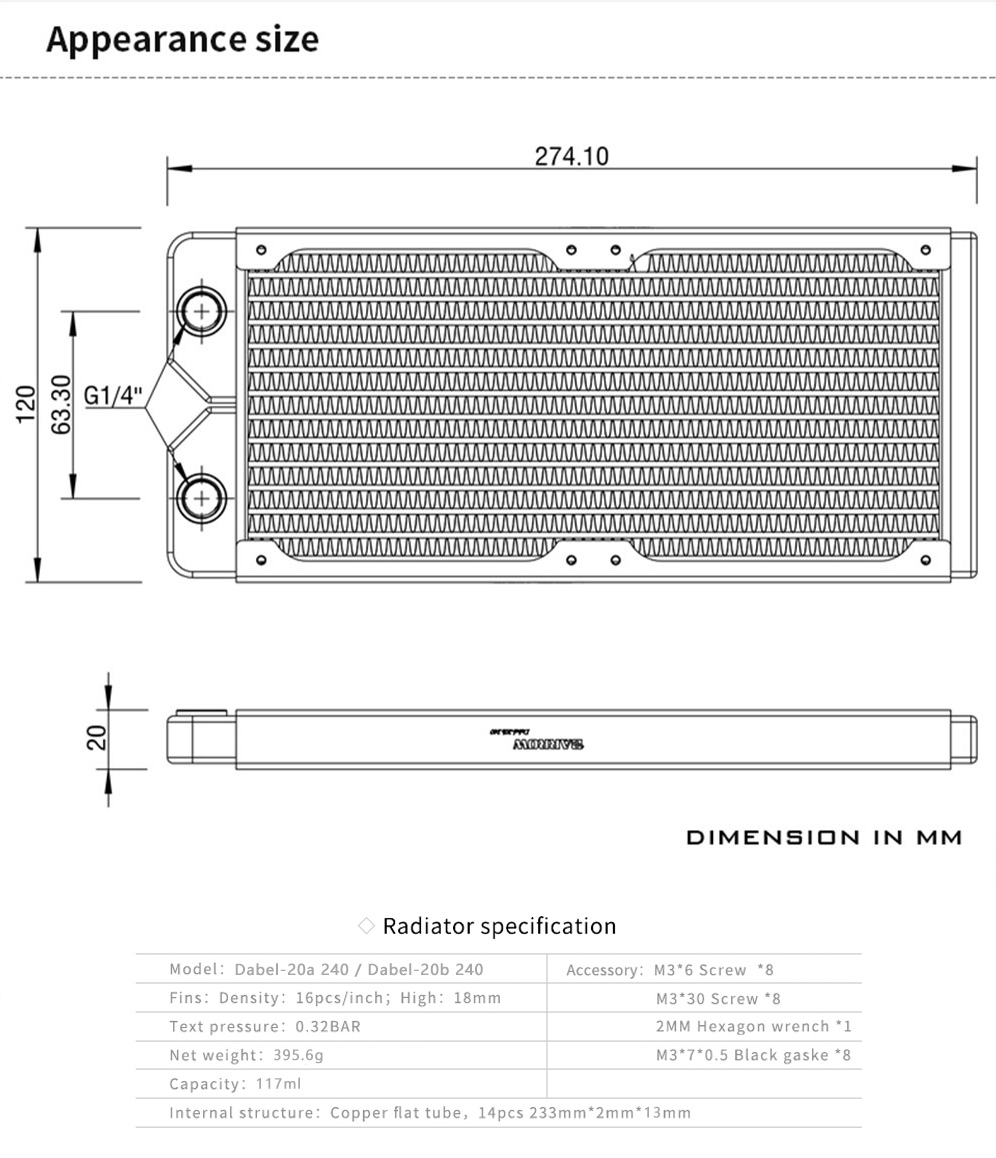 Evaporateur d'eau pour le radiateur Ronde 2 pièces - 20cm