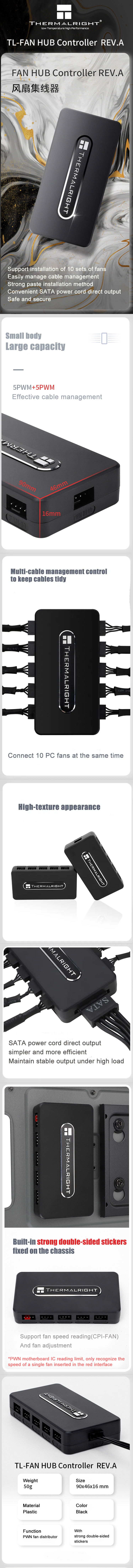 TL-FAN-HUB Controller Rev.A – Thermalright