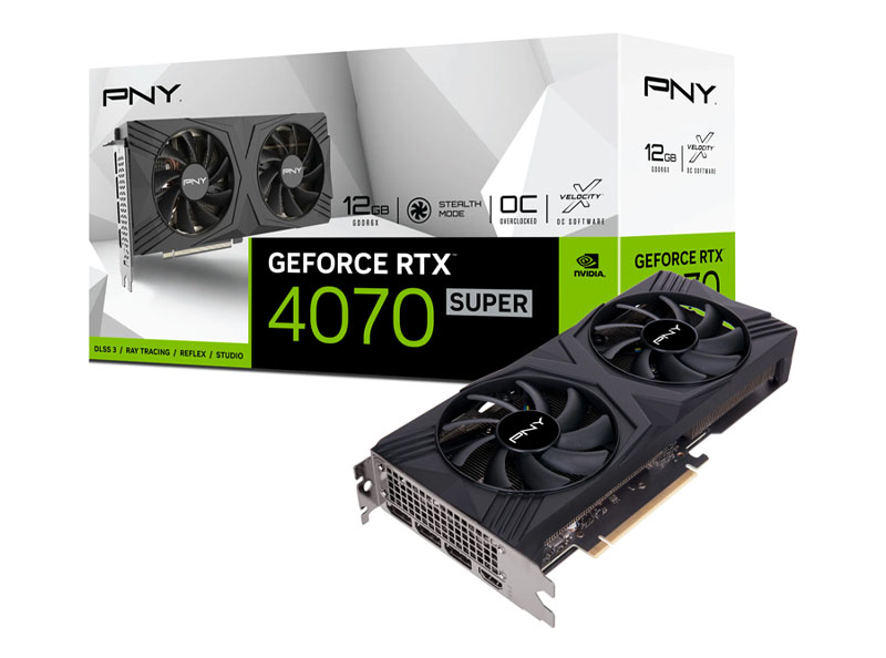 PNY GeForce RTX 4070 Super 12GB VERTO OC