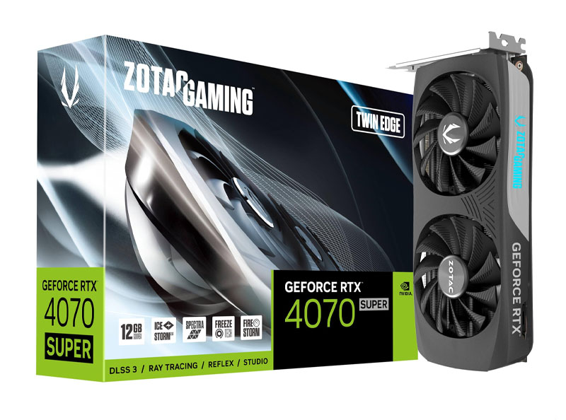 ZOTAC GeForce RTX 4070 Super Twin Edge